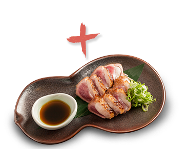 鴨刺し